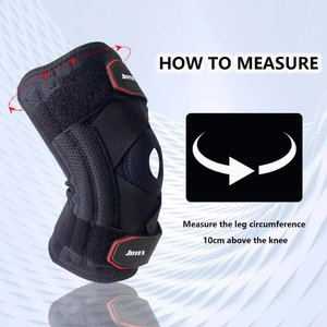 Genouillère de Compression en néoprène avec genouillère de sport de protection en silicone Genouillère de divertissement - Product Image 6