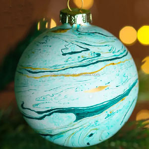 <span class=keywords><strong>Baubles</strong></span> natale all'ingrosso 8cm Xmas Ball ornamenti universo pianeta in vetro rosa decorazioni natalizie per personalizzare - Product Image 5