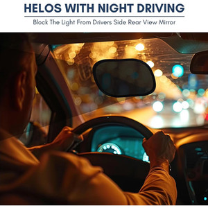 Pare-soleil pour vitre latérale de voiture, film électrostatique en PVC, adsorption générale, adapté aux pare-soleil de voiture - Product Image 2