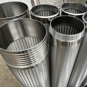 โรงงานเบตง ผลิตตะแกรงกรองน้ำสแตนเลส 304/316L/316ti/2205/2507/904L/c276 ตะแกรงลวดแบบลิ่ม ตะแกรงกรองน้ำแบบกำหนดเอง - Product Image 2