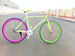 Nhà Máy Trực Tiếp Cố Định Bánh Xe Đạp 700c Tốc Độ Duy Nhất Đầy Màu Sắc Xe Đạp Đường V Phanh 26 Inch Bánh Răng Cố Định Đường Chu Kỳ - Product Image 5
