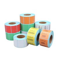 Étiquettes d'expédition thermiques 2 x  papier d'adresse postale d'étiquettes autocollantes codes-barres thermiques directs