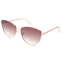 Lunettes de soleil dégradées œil de chat pour femmes Readsun en gros, monture métallique fine, forme œil de chat, personnalisation OEM disponible