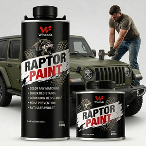 <span class=keywords><strong>Peinture</strong></span> Polyurée Raptor |   Revêtement anti-corrosion à taille <span class=keywords><strong>de</strong></span> particules réglable |   Revêtement <span class=keywords><strong>de</strong></span> <span class=keywords><strong>peinture</strong></span> automobile résistant aux explosions et aux impacts - Product Image 1