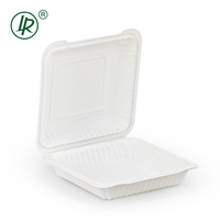 Boîte alimentaire à emporter pour restaurant, emballage alimentaire, boîte à clapet avec couvercle articulé, contenants alimentaires jetables en plastique, boîte à lunch à clapet