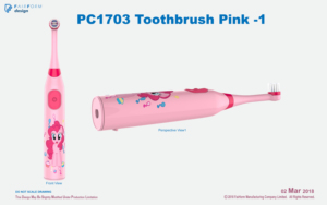 2026 Wholesale OEM Swing <b>Electric</b> Toothbrush IPX7 <b>Waterproof</b> Rechargeable Kids Toothbrush With Charging Dock - Product Image 3