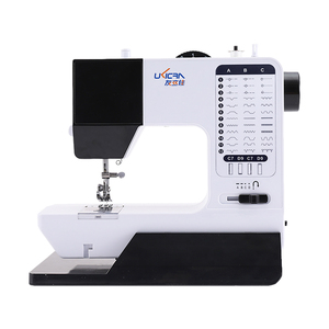 Mini machine à coudre surjeteuse domestique à une aiguille pour broderie, nouvelle, en ABS, avec pied entraîneur à plat à longueur réglable pour usage domestique - Product Image 3