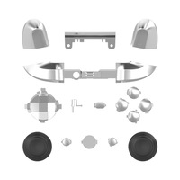 Suku Cadang Pengganti Tombol Kontroler Game Berkualitas Tinggi Tombol Berlapis Tersedia dalam Berbagai Warna untuk Gamepad Xbox Series X/S