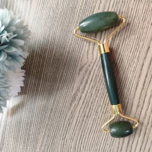 Pietra cosmica nefrite giada strumento di massaggio del viso Gua Sha cura del corpo rullo massaggiatore viso e pettine - Product Image 4