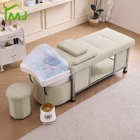 Salon Haar wasch kopf Spa Bett Maschinen lose Version des Wasser zyklus Shampoo Bett Mit Lampe