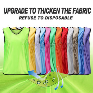 Hochwertige benutzer definierte Logo gedruckt Gewicht Sport Scrimmage Weste Fitness Training Lätzchen - Product Image 6