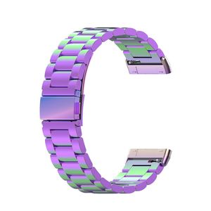 <span class=keywords><strong>3</strong></span>ビーズゴールドステンレス鋼時計ストラップバンド<span class=keywords><strong>Fitbit</strong></span> <span class=keywords><strong>Versa</strong></span> 4 <span class=keywords><strong>3</strong></span> Sense 2ユニバーサル時計バンドメタルストラップ - Product Image 4