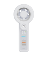 Ventilateur portable intelligent rechargeable avec réservoir d'eau magnétique amovible de 3000 mAh, pulvérisation puissante à 100 vitesses, petit ventilateur silencieux