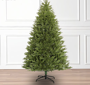High-grade Encrypted Full PE Artificial Christmas <b>Tree</b> Indoor Home Luxury Decoration Metal Stand Plug-In Warm White <b>Light</b> 5-10ft - Product Image 4