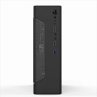 Casing Mini Desktop populer murah Casing komputer PC ITX Casing PC Casin kabinet Casing dengan catu daya 230W