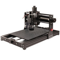 Routeur à broche miniature haute précision 500W CNC 4030 Pro, machine de gravure et de découpe du bois, graveur de bureau