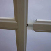 Tira divisoria de aluminio decorativa Barras de seguridad para ventanas de aluminio Barra georgiana para ventanas y puertas de vidrio aislantes