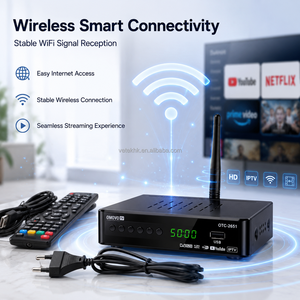 H.265 High Definition 1080P DVB-S2 H.265 Decoder Satellite TV Receiver <b>Set</b> <b>Top</b> <b>Box</b> - Product Image 3