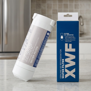 Cartouche de filtre à eau pour réfrigérateur XWF, charbon actif, plastique, usage domestique, débit de 800 GPD, durée de vie du filtre de 6 mois, respectueux de l'environnement - Product Image 3