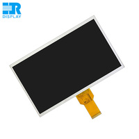 Écran LCD portable de 10.1 pouces 1024(RGB)* 600 TTL 50 broches FPC Module d'affichage TFT LCD de surveillance de contrôle industriel