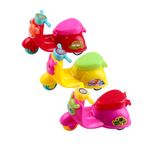 Importation depuis la Chine Fabricant très drôle Cadeau promotionnel Cool Mini plastique Cartoon Pull Back Toy Motorcycle à vendre pas cher - Product Image 6