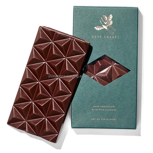 Boîte d'emballage personnalisée pour barres chocolatées de qualité alimentaire avec fenêtre transparente et logo imprimé, directement du fabricant d'emballages pour confiseries - Product Image 5