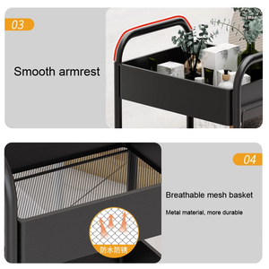 عرض خاص كراسي خارجية عربة صالون تجميل الشعر البلاستيكية لي تيب هاي - Product Image 6