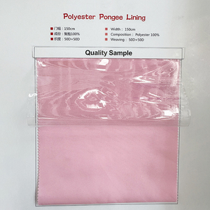 100% Polyester Smooth <strong>Microfiber</strong> <strong>Pongee</strong> Lining Anti-Static And Waterproof Dress Material For Girls - Product Image 2