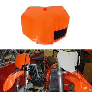 Placa de número de nombre frontal de plástico para motocicleta todoterreno Dirt <span class=keywords><strong>Bike</strong></span> para SX SXF XCF 125 250 350 450 - Product Image 6