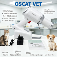 Équipement vétérinaire OSCAT, unité de radiographie dentaire portable professionnelle pour animaux, batterie 1550 mAh longue durée pour hôpital vétérinaire