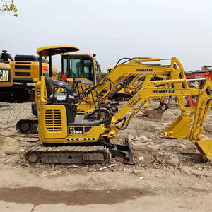 Mini-excavateur Komatsu PC18MR d'occasion à vendre poids en service de 2 tonnes sur chenilles hydrauliques - Product Image 5