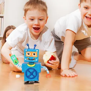 새로운 도착 2023 크리스마스 선물 로봇 드로잉 책 저온 3d 펜 교육 장난감 3d 펜 키트