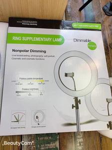 14 pouces Dimmable 240 Leds Anneau Lampe Photographie Anneau lumière 3200K-5500K Trépied Support Pour Caméra Photo Studio Téléphone - Product Image 6