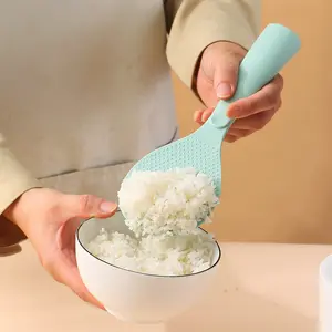 Cuchara de arroz de silicona antiadherente para el hogar, cucharilla de arroz especial para cocina, cucharilla de arroz de silicona de grado alimenticio