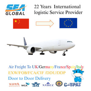 Agente de Transporte de China a Reino Unido/<span class=keywords><strong>Alemania</strong></span>/Francia/España/Italia, Transitario, Servicios de Logística de Carga Aérea, Ex-works, FOB, DDP - Product Image 1