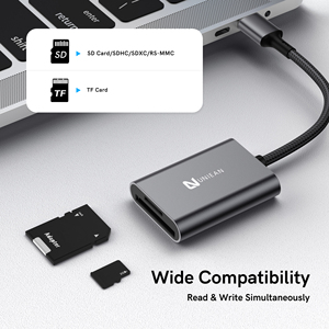 USB <span class=keywords><strong>SD</strong></span> Đầu đọc thẻ USB C 3.0 để <span class=keywords><strong>SD</strong></span> TF <span class=keywords><strong>Card</strong></span> Adapter nhôm đa 2 trong 1 di động bên ngoài bộ nhớ đầu đọc thẻ cho máy ảnh - Product Image 3