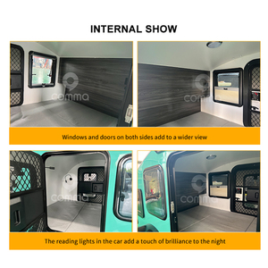 Moins de 750kg Rv Camper Camping-car hors route Casa Rodante Camper Petite maison sur roues - Product Image 4