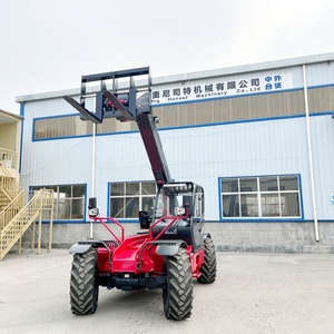 Chargeur télescopique agricole 7M avec <span class=keywords><strong>godet</strong></span> à céréales et pince à balles - Product Image 2