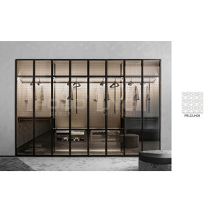 <span class=keywords><strong>Standard</strong></span> européen Placards Armoires <span class=keywords><strong>Placard</strong></span> Armoire <span class=keywords><strong>Porte</strong></span> Grandes Portes Coulissantes en Verre - Product Image 4