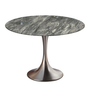 Mesa de Centro Compacta de Mármol Gris Florecia Italiano Natural SUCCESS A030, Simple pero Lujosa, Decoración Moderna para Comedor y Hotel - Product Image 1