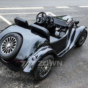 Mini Retro nostaljik araba iki koltuklu Modern mobil araç gezi siyah oto klasik araba son tasarım elektrikli - Product Image 6