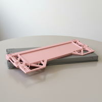 Composants de clavier de jeu en alliage d'aluminium usinés avec précision CNC, avec traitement électrophoretique de surface.