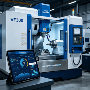 Fresadora CNC Vertical <span class=keywords><strong>de</strong></span> 3 Ejes VF600 BT40, Centro <span class=keywords><strong>de</strong></span> Mecanizado Automático <span class=keywords><strong>de</strong></span> Alta Velocidad para Prototipado Rápido e I+D - Product Image 3