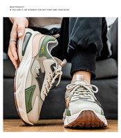Chaussures de sport pour hommes, personnalisées par le designer d'usine, toutes saisons, à lacets, respirantes, en mesh, semelle intermédiaire épaisse en PVC, antidérapantes