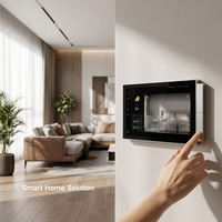 Panneau de contrôle central tactile OLED multifonction sans fil de 10,1 pouces avec commande vocale Alexa, passerelle Zigbee pour maison intelligente, application Tuya