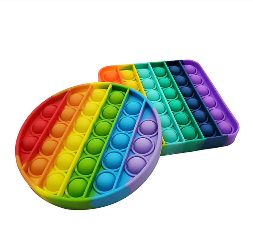 Пузырьковая игрушка-антистресс с эффектом поп, инструменты для снятия стресса и анти-тревожности, игрушка для раздражения сенсора при аутизме, для снятия стресса на заказ