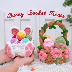 <span class=keywords><strong>Cesta</strong></span> <span class=keywords><strong>de</strong></span> Almacenamiento <span class=keywords><strong>de</strong></span> Huevos <span class=keywords><strong>de</strong></span> <span class=keywords><strong>Pascua</strong></span> Decorativa Festiva Hecha <span class=keywords><strong>a</strong></span> Mano, <span class=keywords><strong>Cesta</strong></span> <span class=keywords><strong>de</strong></span> <span class=keywords><strong>Pascua</strong></span> <span class=keywords><strong>de</strong></span> Ganchillo con <span class=keywords><strong>Conejo</strong></span> - Product Image 1