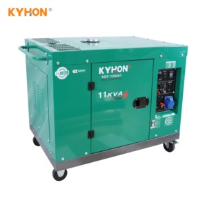 Generador Súper Silencioso de 10KW 12KVA AC Monofásico 220V 50/60Hz para Uso Doméstico, Industrial y Comercial, con Insonorización KDE12000T KDE - Product Image 3