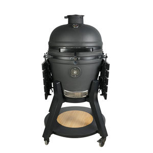 Parrilla Kamado Auplex de 21 Pulgadas, Alta Calidad y Configuración con Bisagra de Aire, Parrilla Grande para Exteriores, Jardín y Camping - Product Image 1