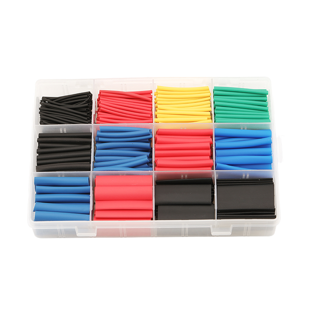 Durable Multi-Insulation Black Heat Shrink Tubing for Battery Protection Non-Slip PVC 1mm & 1.5mm Sizes
